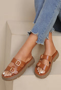 Sandales mia camel  image 0